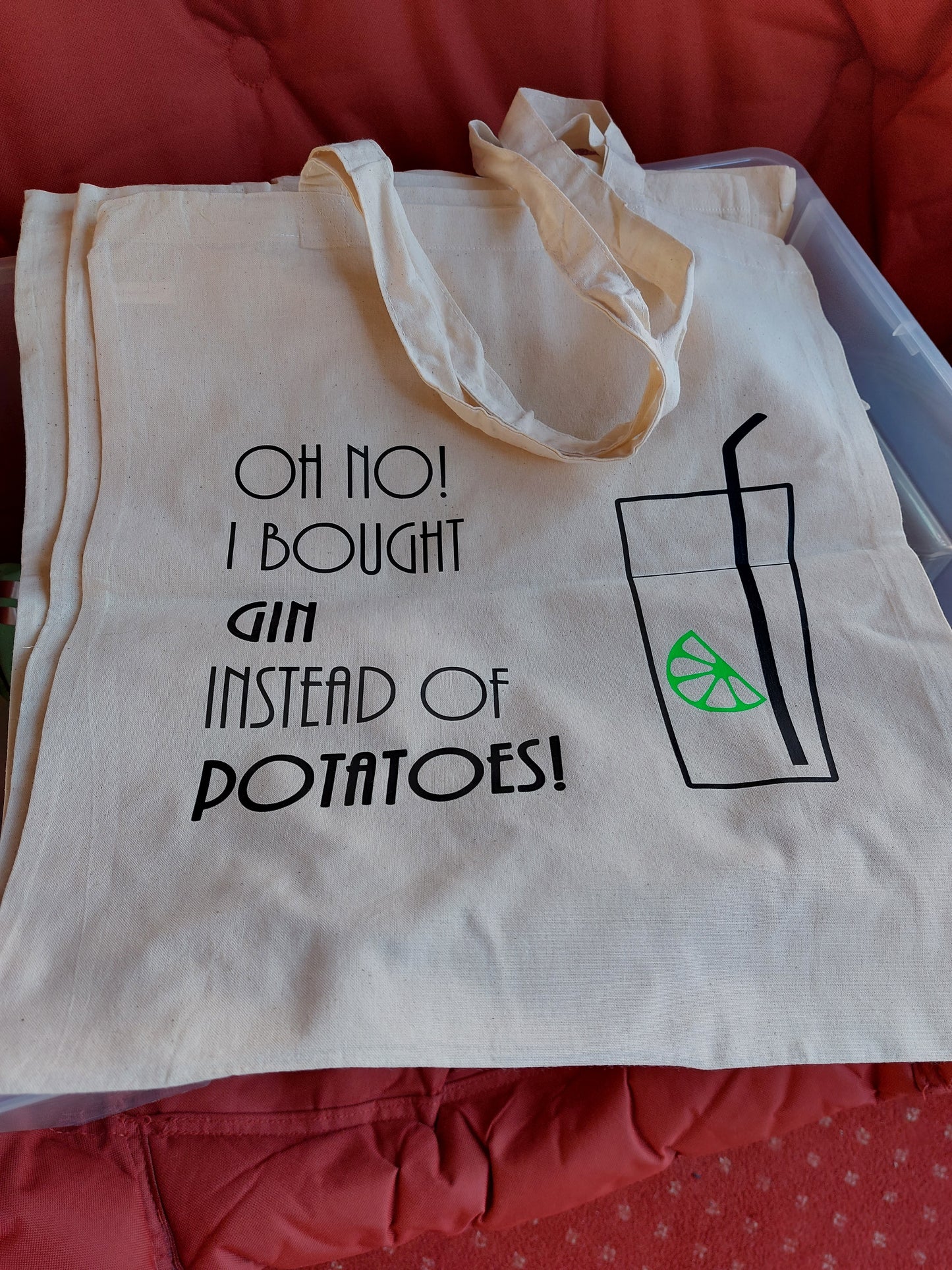 Oh no! Cheeky Shopping Tote Bag