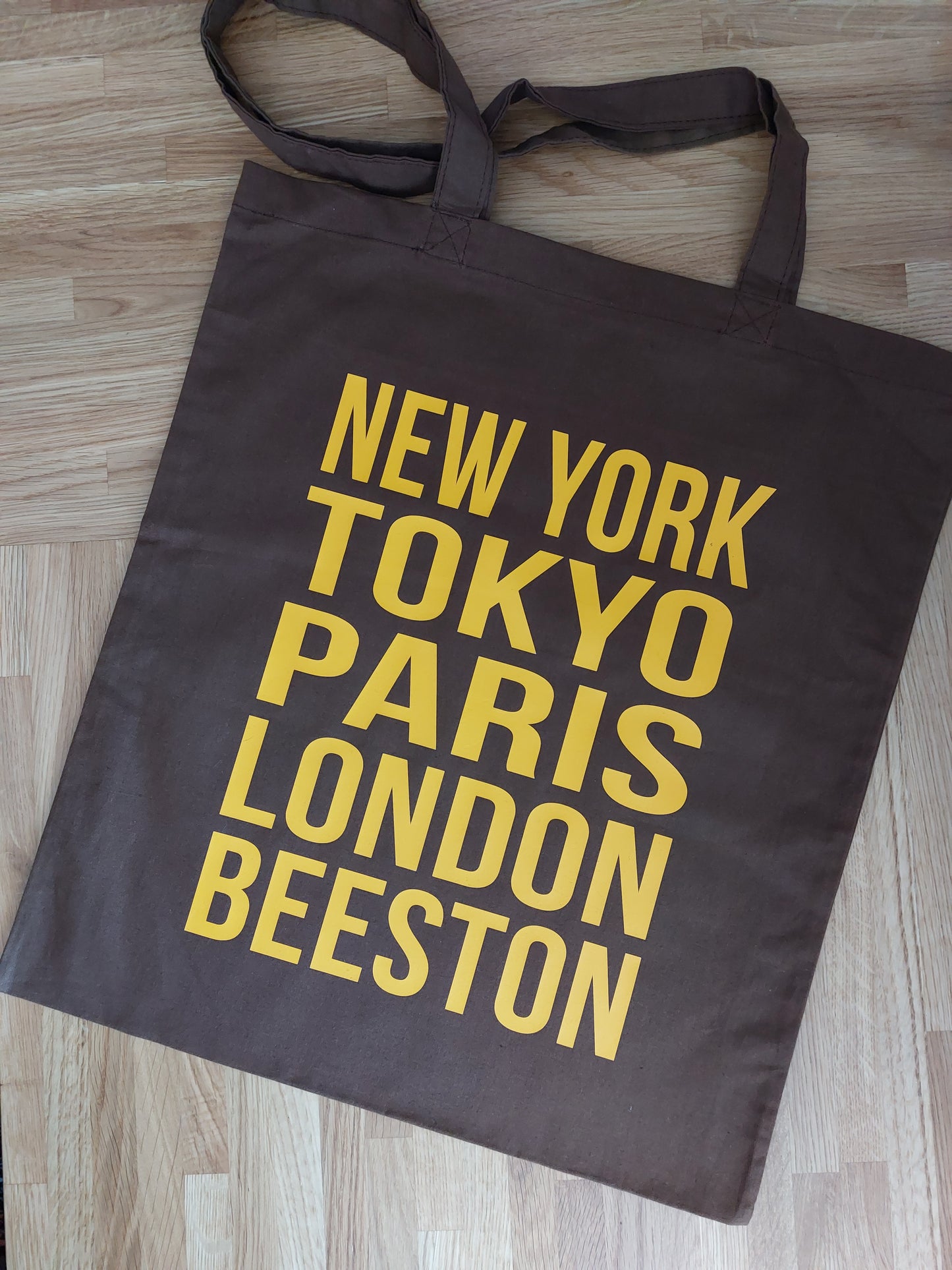 Cities Wordart Tote Bag