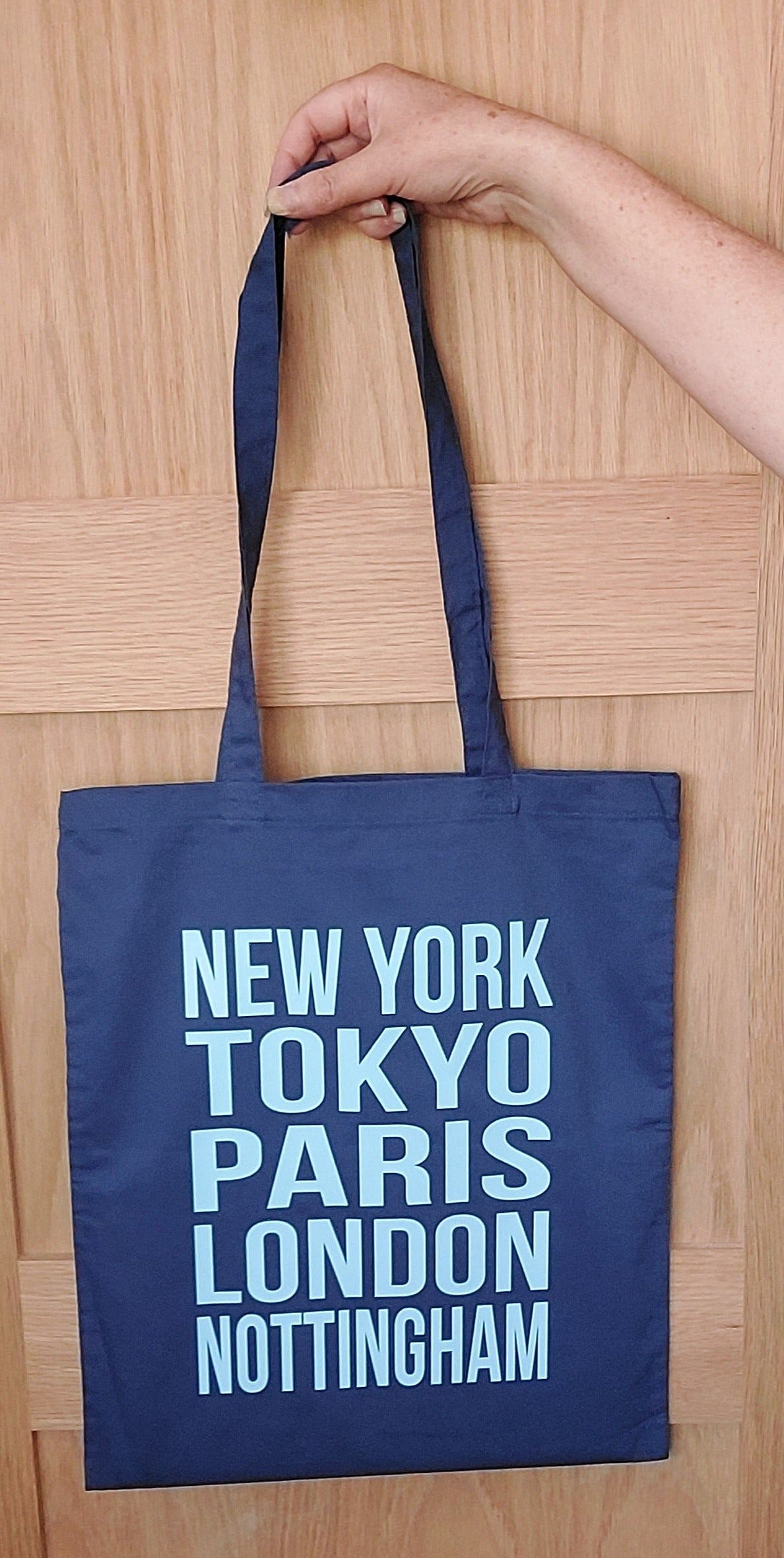 Cities Wordart Tote Bag
