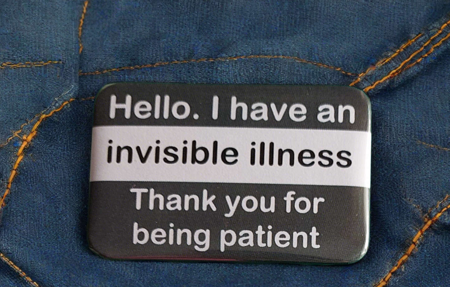 Hidden Disability & Invisible Illness Awareness Badges