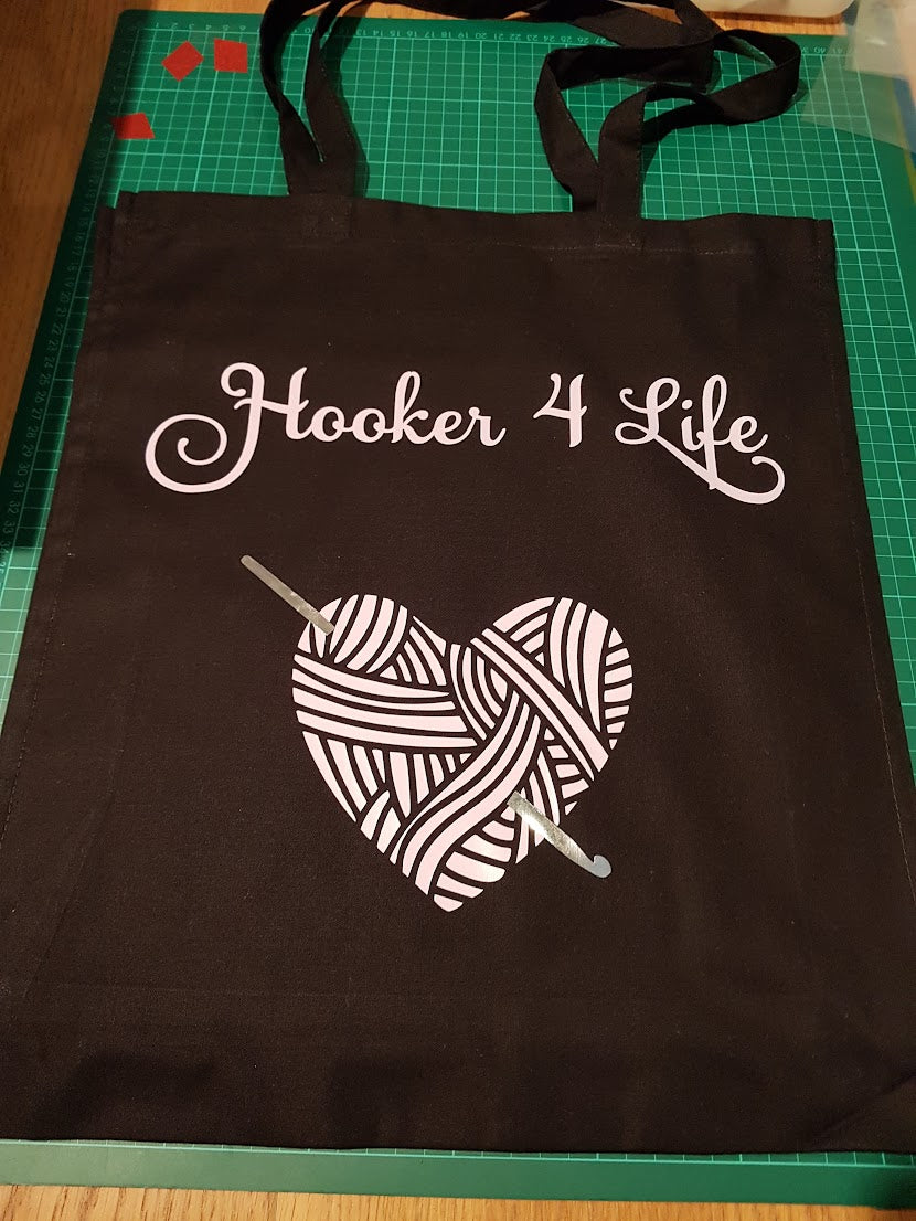 Crochet Theme Tote Bag