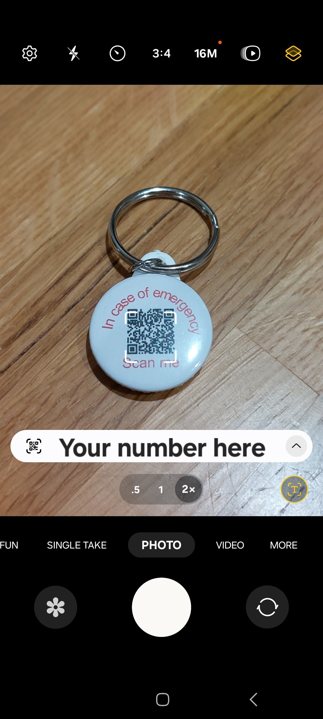 ICE Badge (In Case of Emergency)