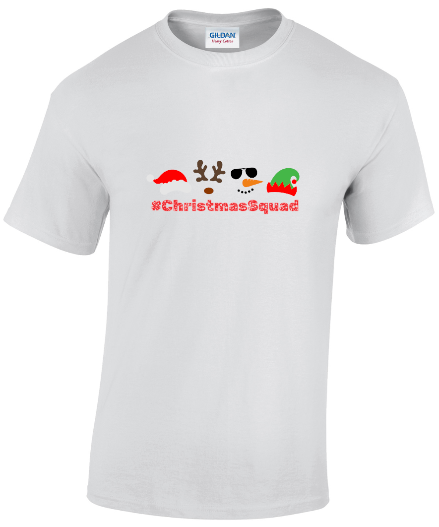 Christmas Squad Set of 3 Family Bundle T-Shirts