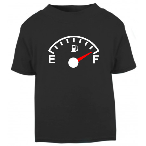 Fuel Gauge Set of 3 Family Bundle T-Shirts (no names)
