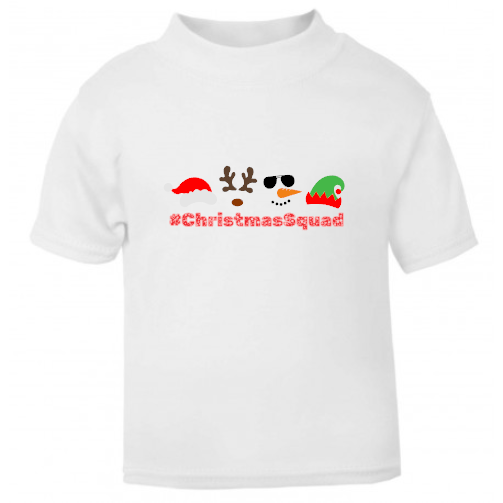 Christmas Squad Set of 3 Family Bundle T-Shirts