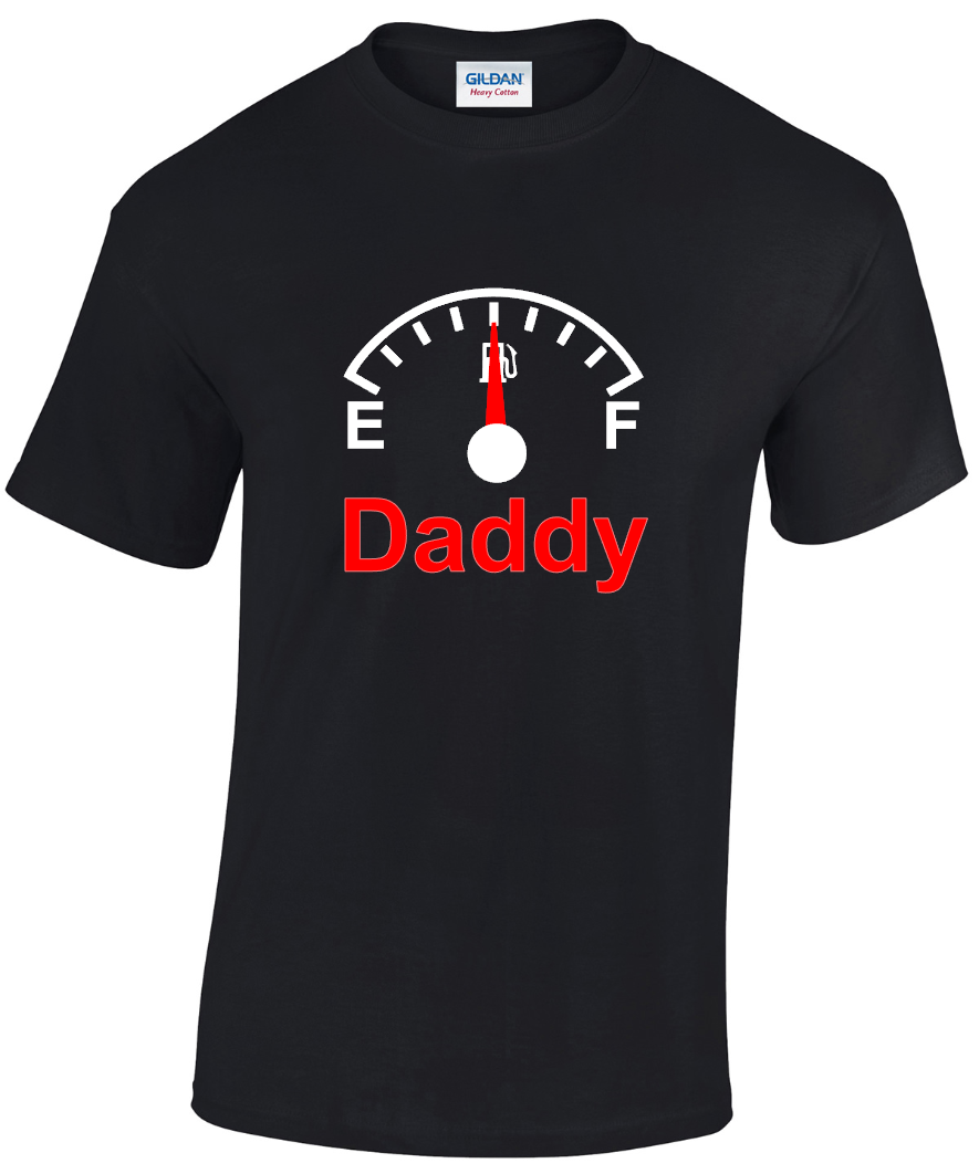 Fuel Gauge Set of 3 Family Bundle T-Shirts With Names
