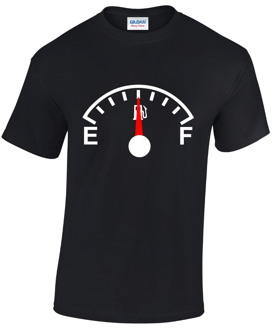 Fuel Gauge Set of 3 Family Bundle T-Shirts (no names)