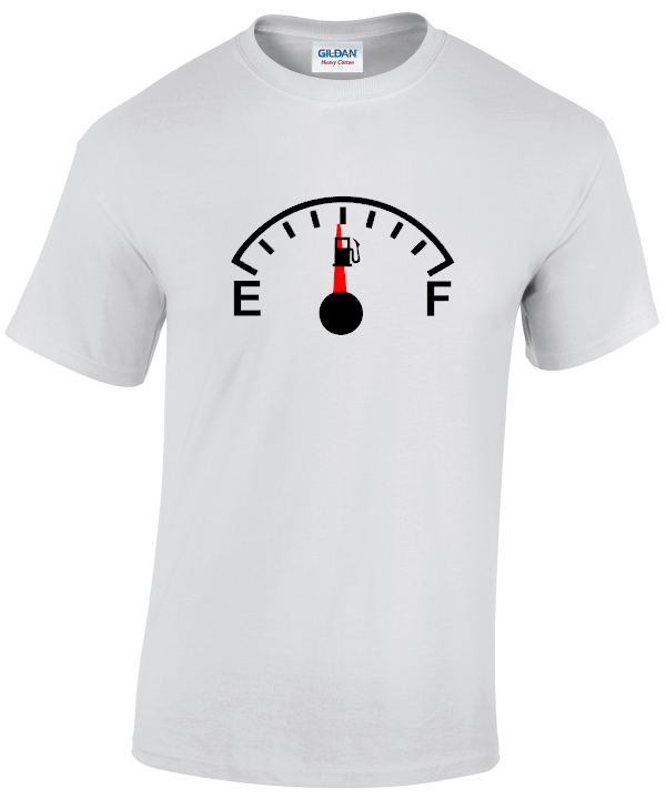 Fuel Gauge Set of 3 Family Bundle T-Shirts (no names)