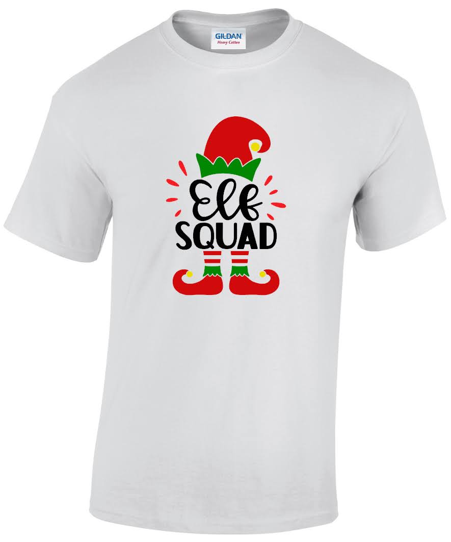 Elf Squad Set of 3 Family Bundle T-Shirts (Copy)