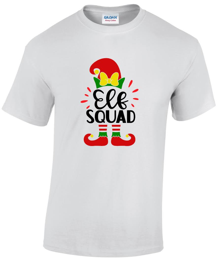 Elf Squad Set of 3 Family Bundle T-Shirts (Copy)