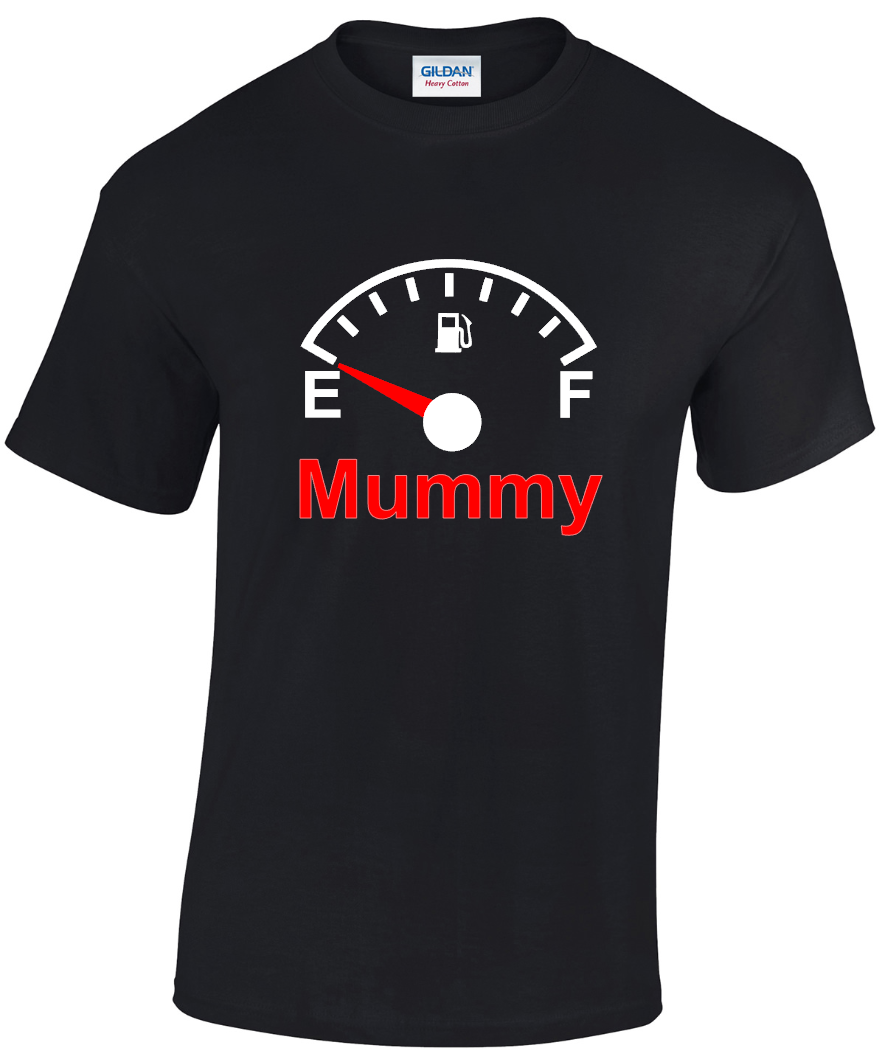 Fuel Gauge Set of 3 Family Bundle T-Shirts With Names