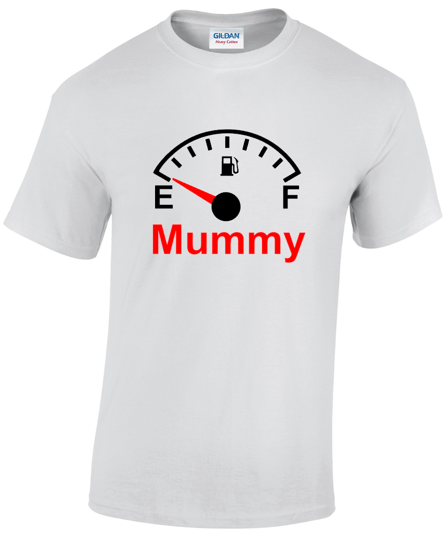 Fuel Gauge Set of 3 Family Bundle T-Shirts With Names