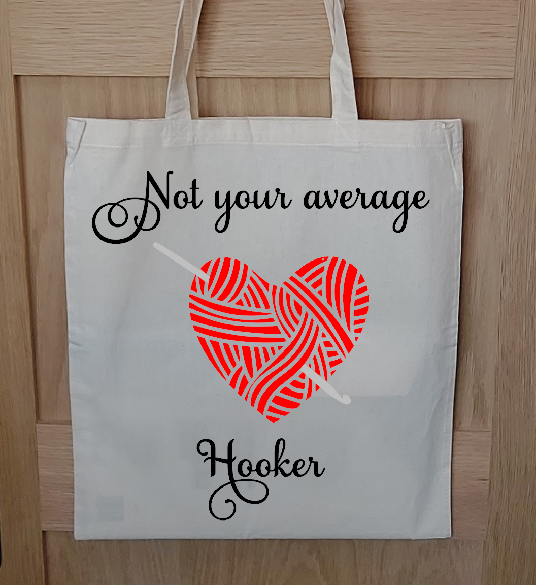 Crochet Theme Tote Bag