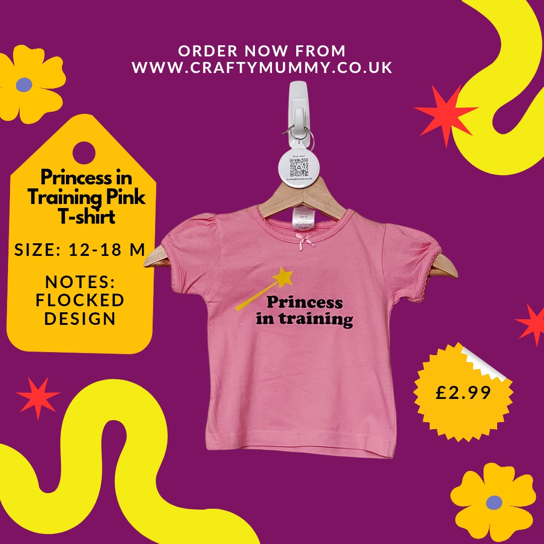 SALE! Princess in Training Pink T-shirt