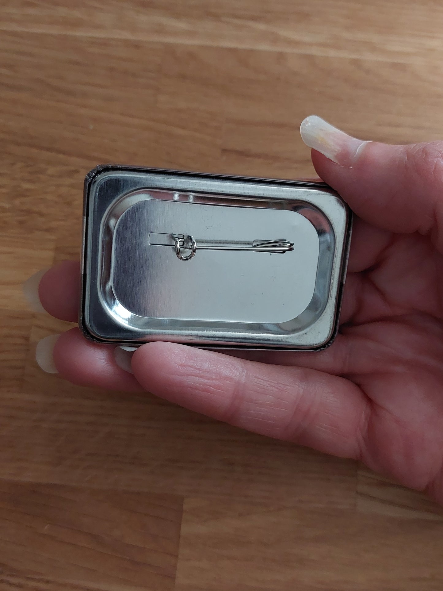 Pronoun Badge Muted - "Please call me"