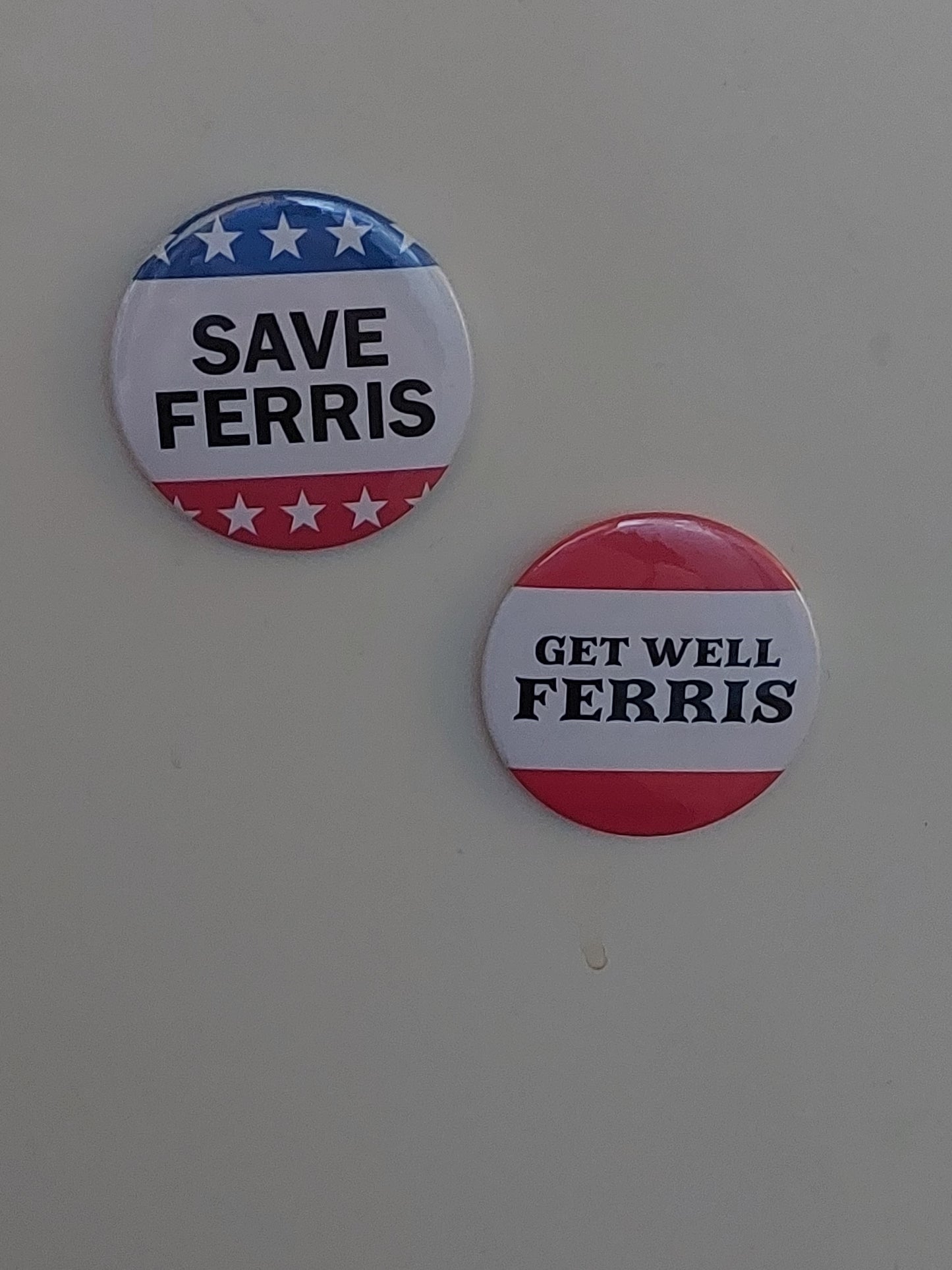 Ferris Bueller's Day Off Inspired Badges and Magnets