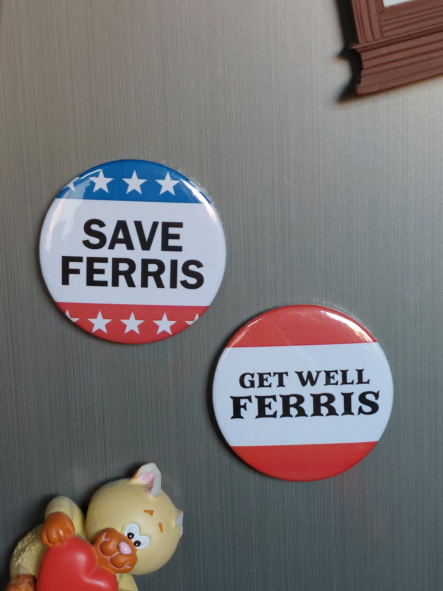 Ferris Bueller's Day Off Inspired Badges and Magnets