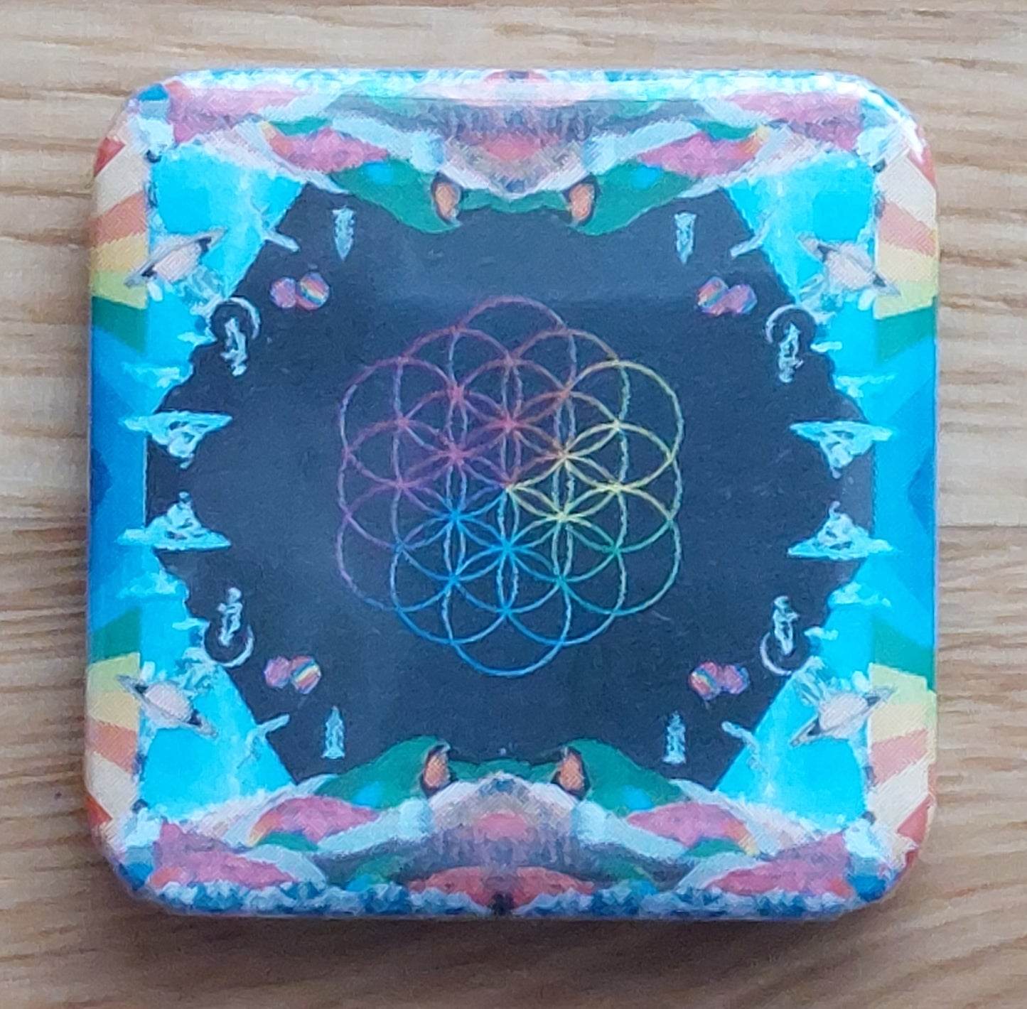 Coldplay Inspired Badges & Magnets