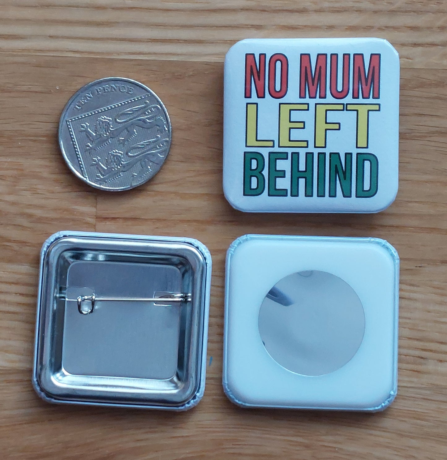 Motherland Inspired Badges & Magnets