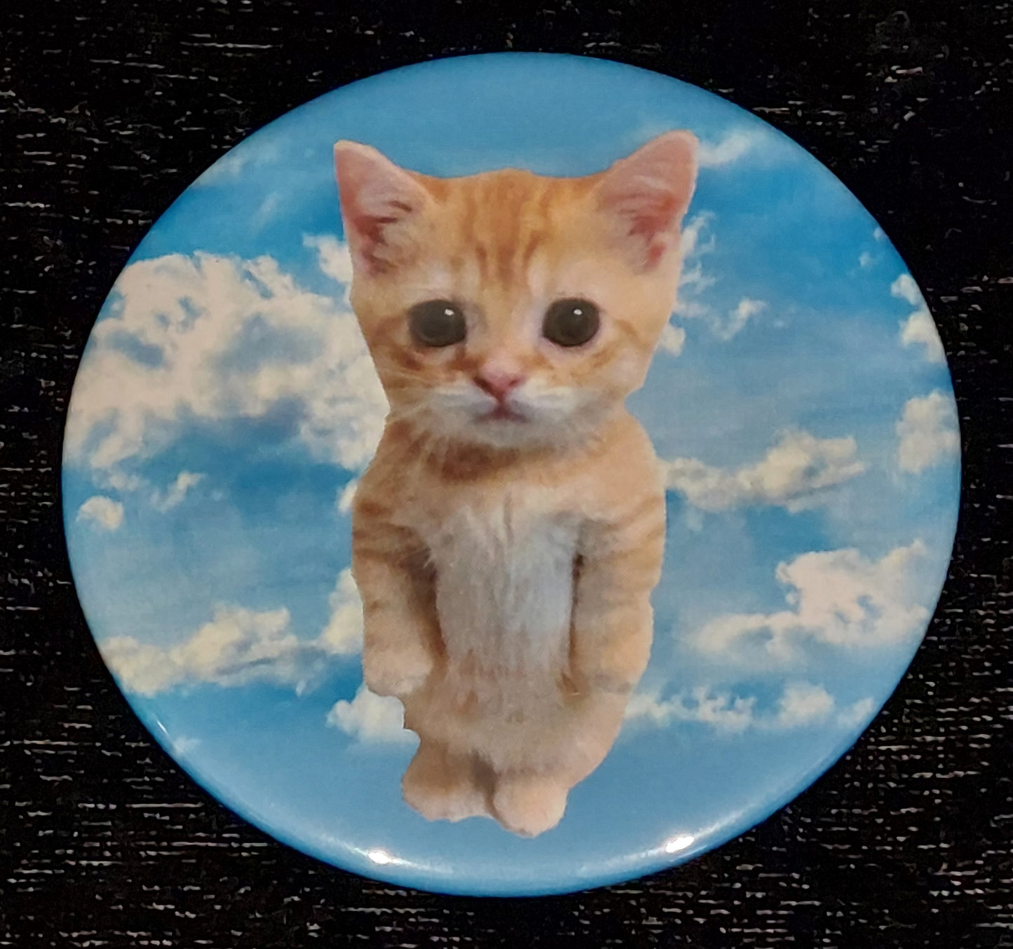 El Gato Standing Cat Badge