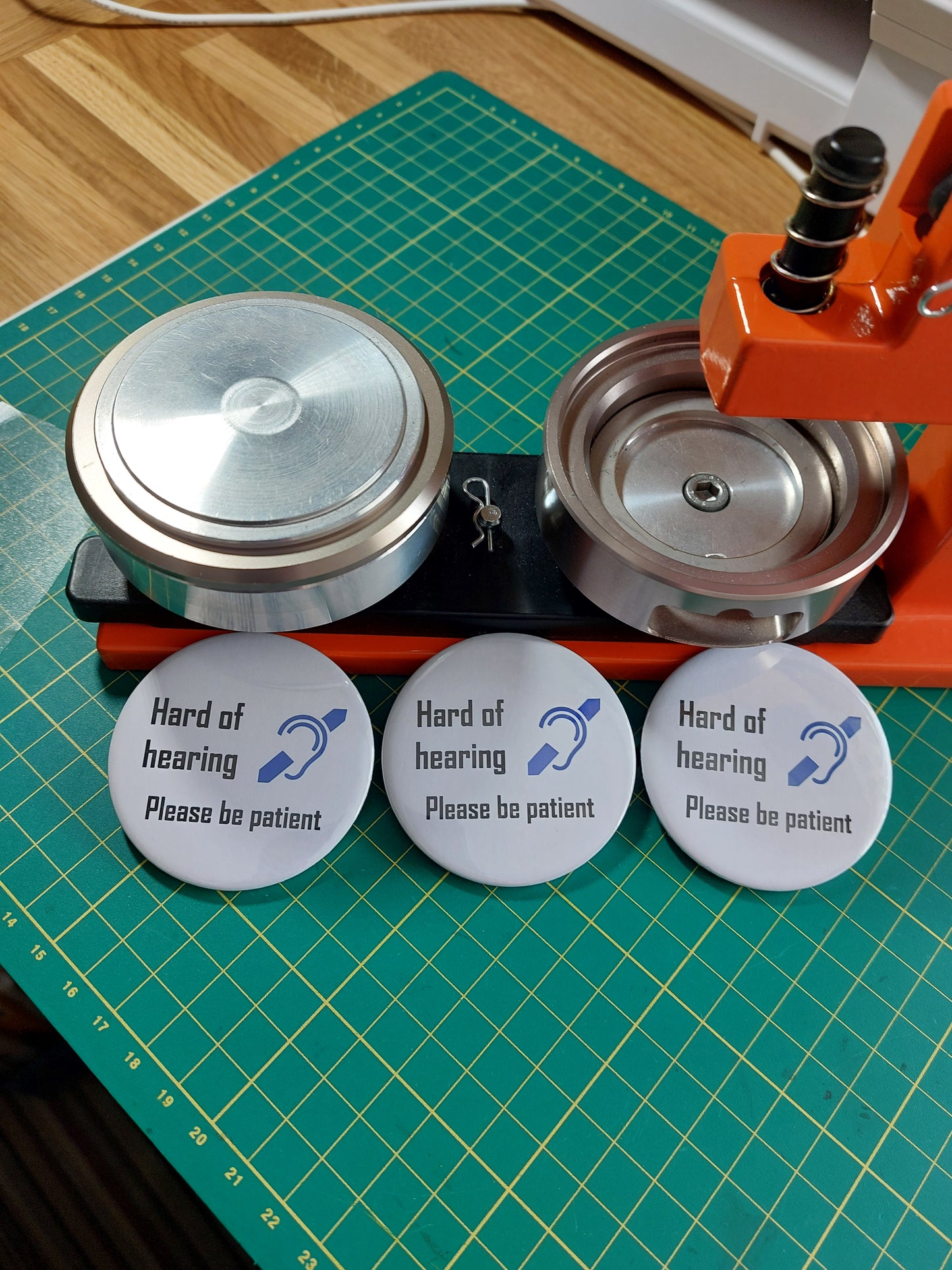 Hard Of Hearing, Deaf Awareness Badge