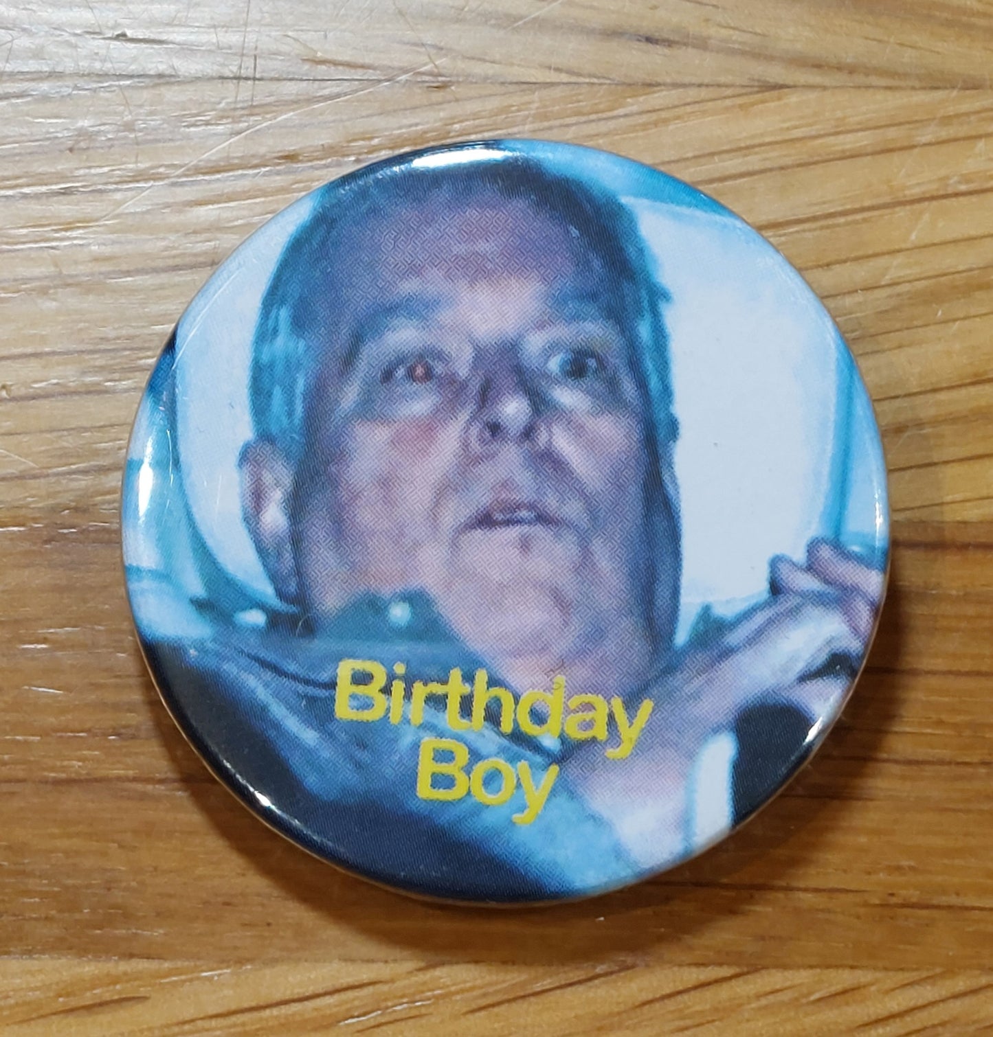 'Prince' Andrew birthday badge