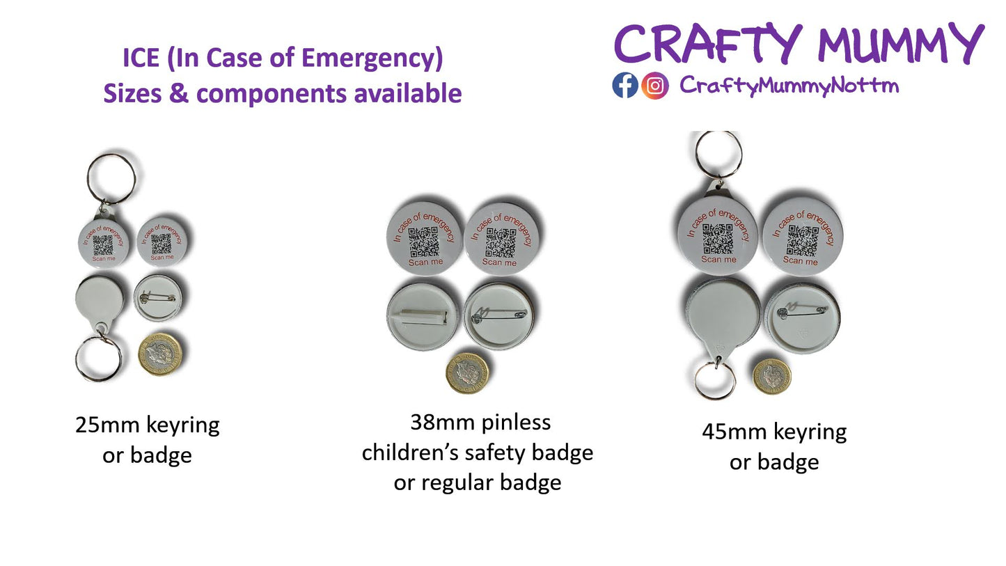 ICE Badge (In Case of Emergency)