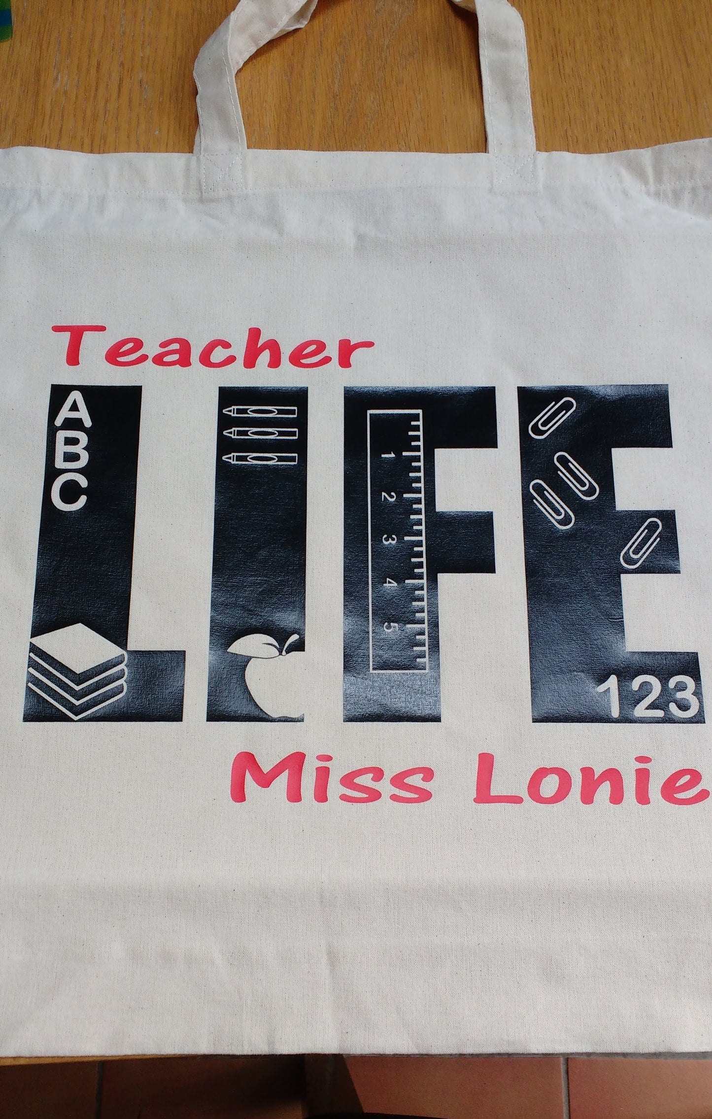 Teacher Tote Bag