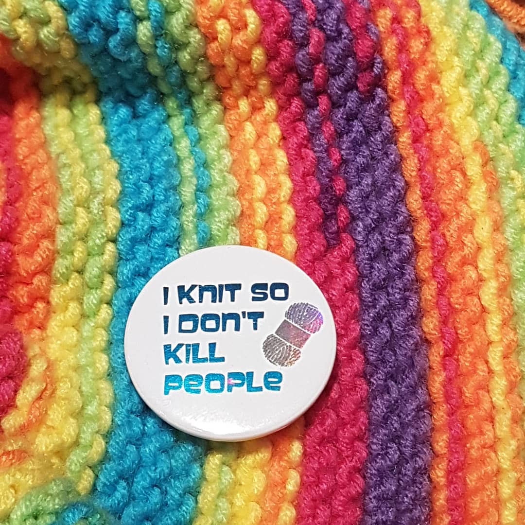 Knitting Badges - Set Of 4