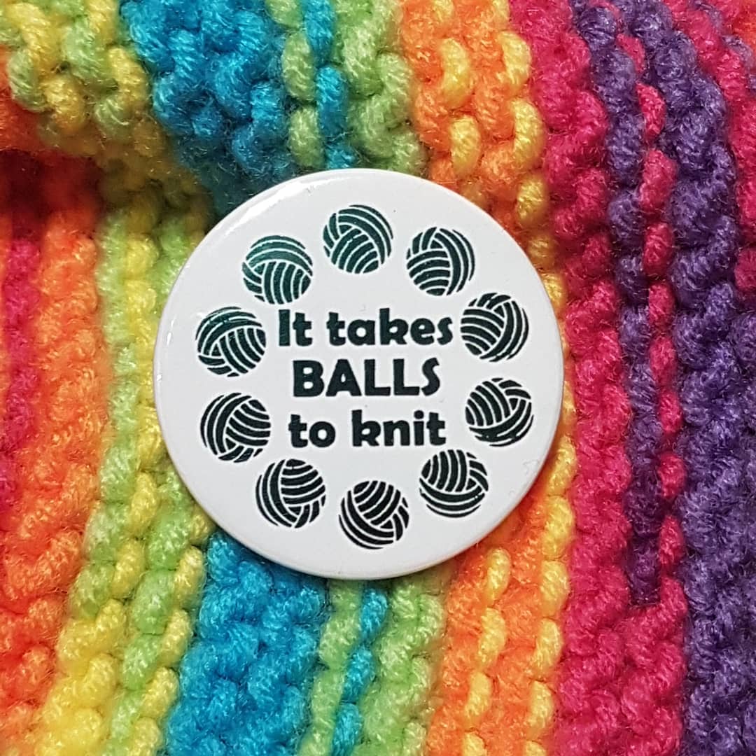 Knitting Badges - Set Of 4