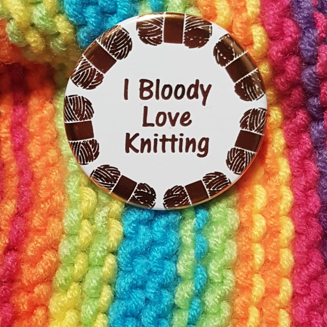 Knitting Badges - Set Of 4