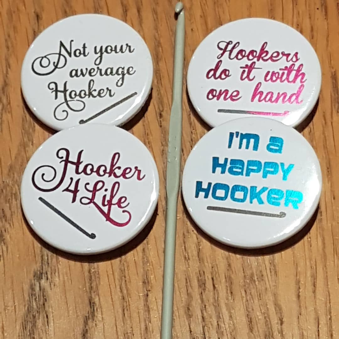 Crochet Badges - Set Of 4