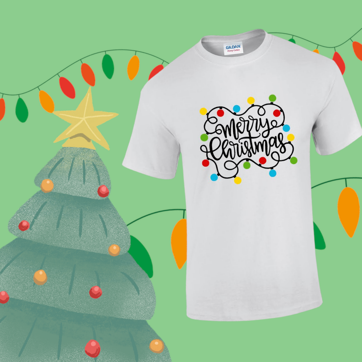 Christmas Lights T-shirt