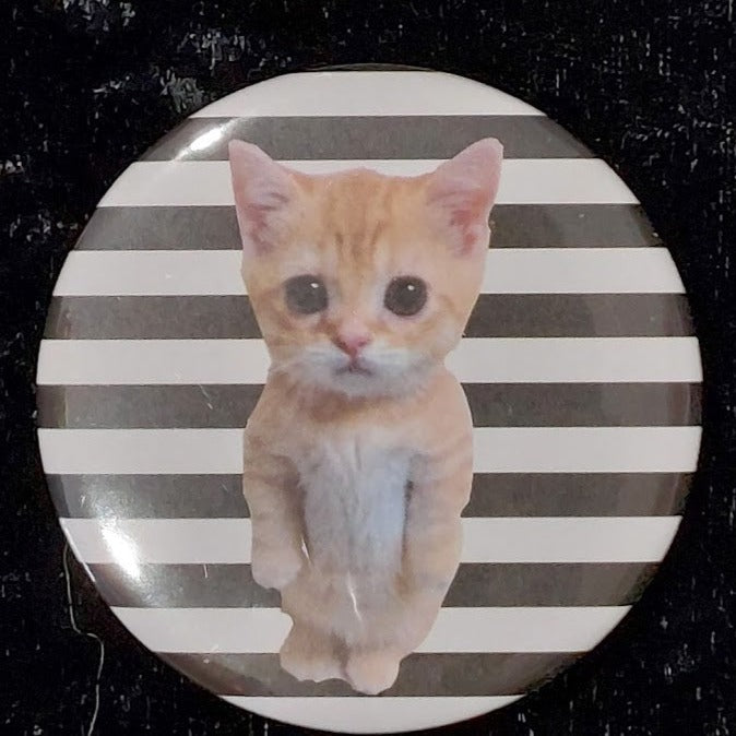 El Gato Standing Cat Badge