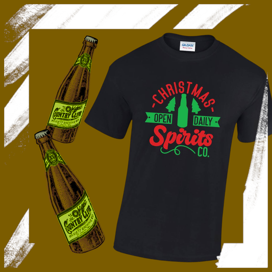 Christmas Spirits Co T-shirt