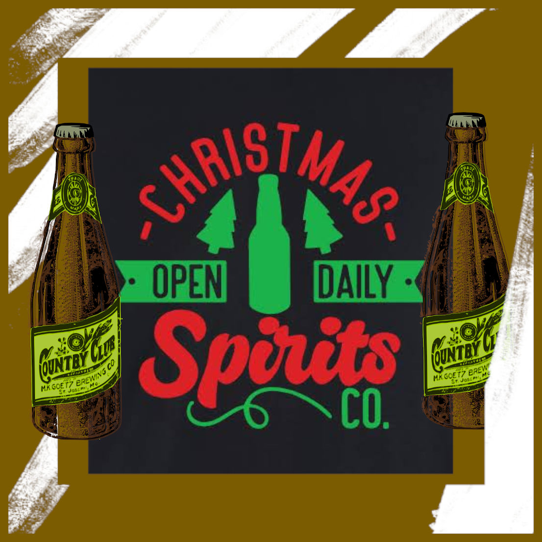 Christmas Spirits Co T-shirt