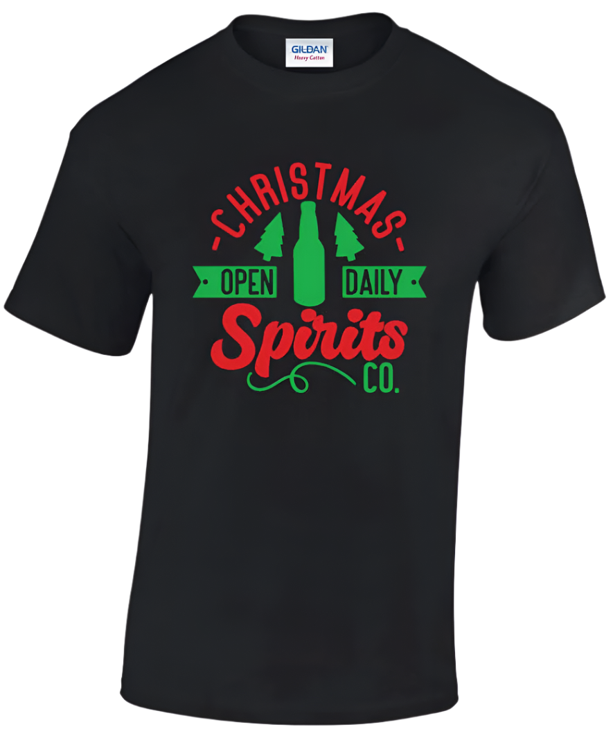 Christmas Spirits Co T-shirt