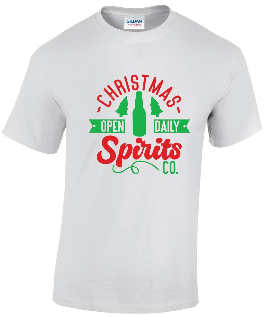 Christmas Spirits Co T-shirt