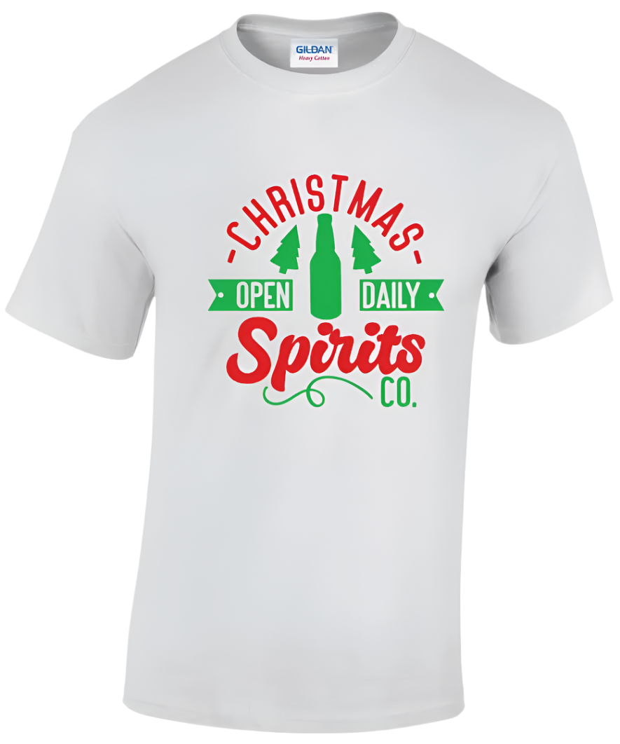 Christmas Spirits Co T-shirt