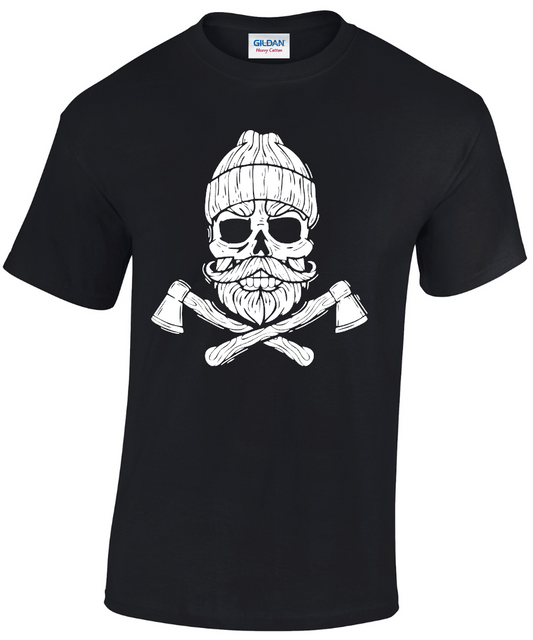 Hipster Skull T-shirt Charlie