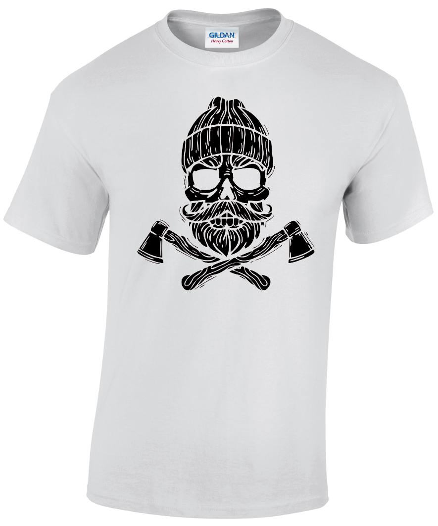 Hipster Skull T-shirt Charlie
