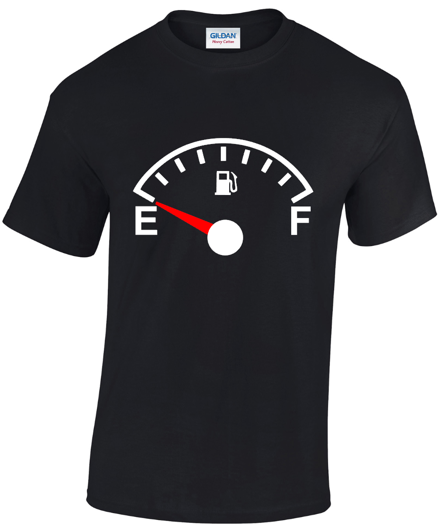 Fuel Gauge Set of 3 Family Bundle T-Shirts (no names)