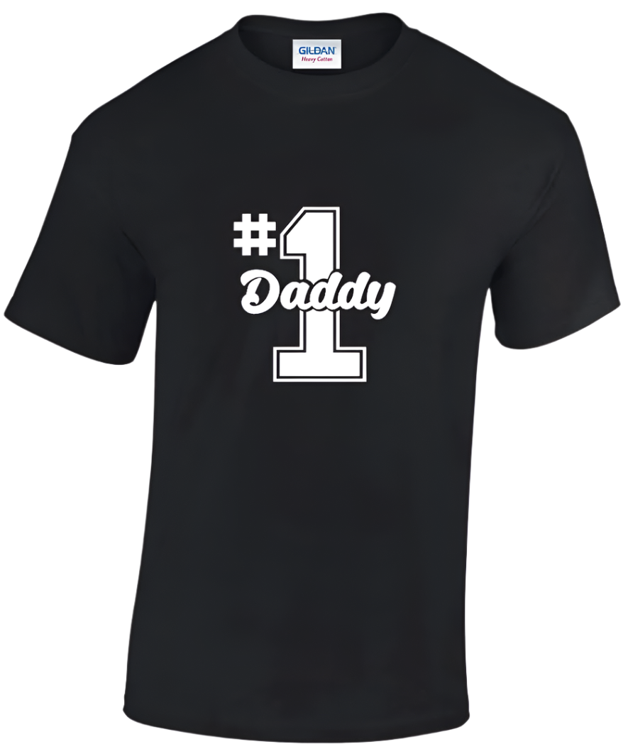 #1 Daddy T-shirt