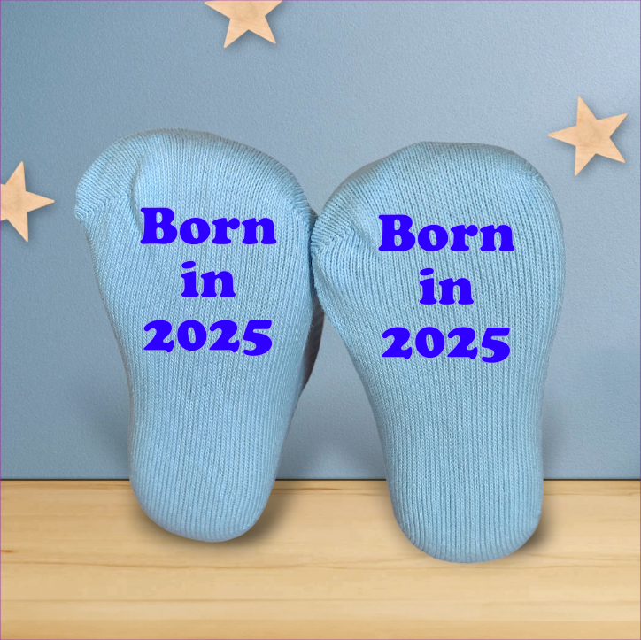 Born In 2025 Baby Socks