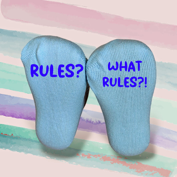 Rules? What Rules?! Baby Socks
