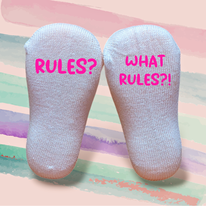 Rules? What Rules?! Baby Socks